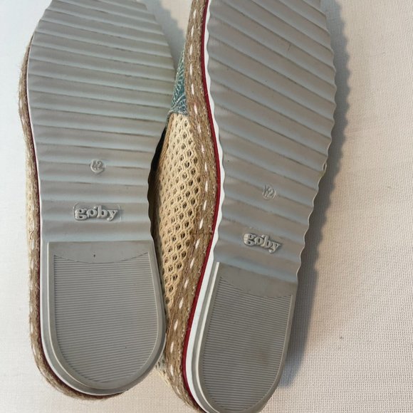 Golby Woven Slipons Sunburst tops Size 42 - Picture 5 of 7